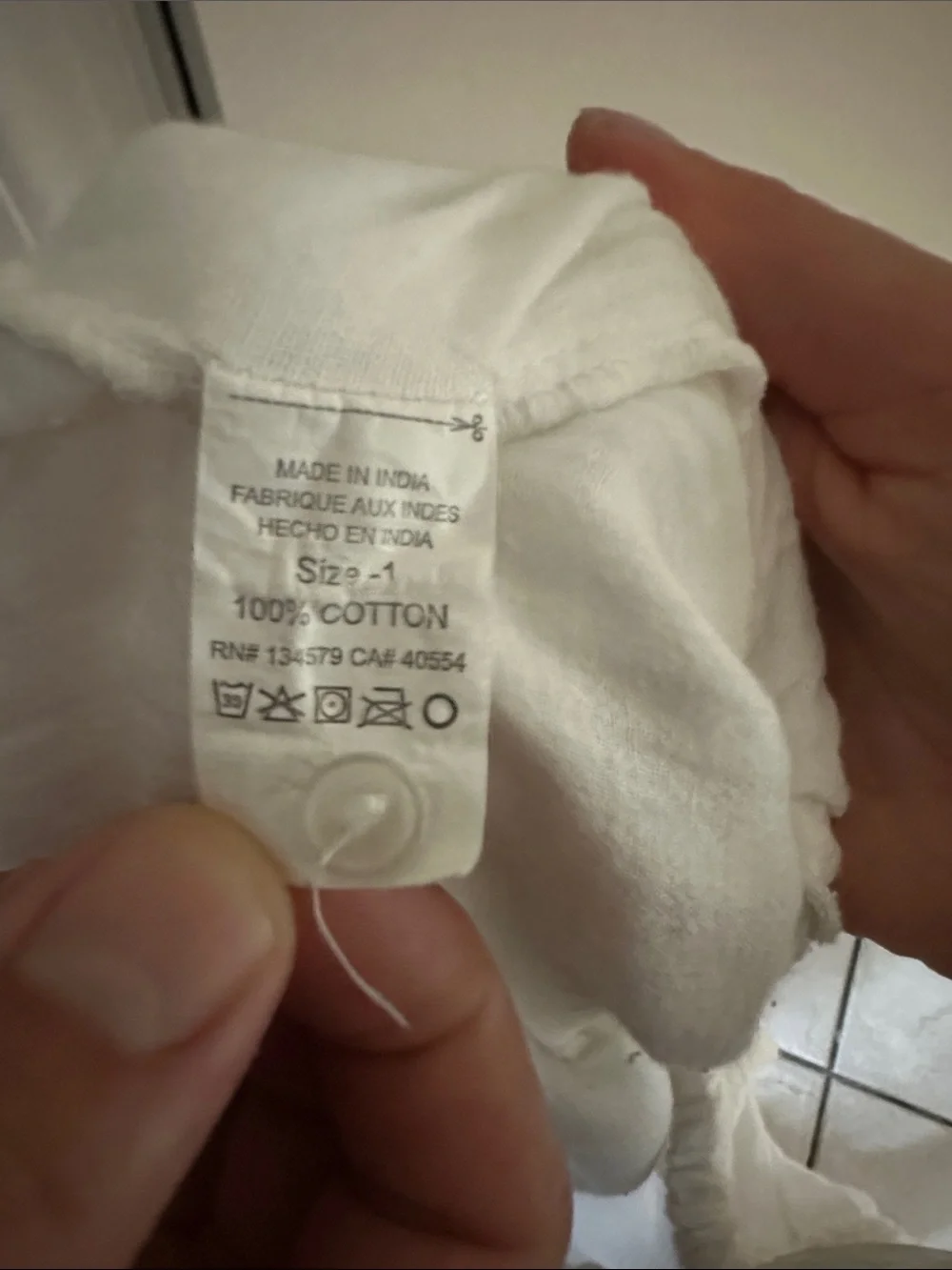 Sundry 100% cotton